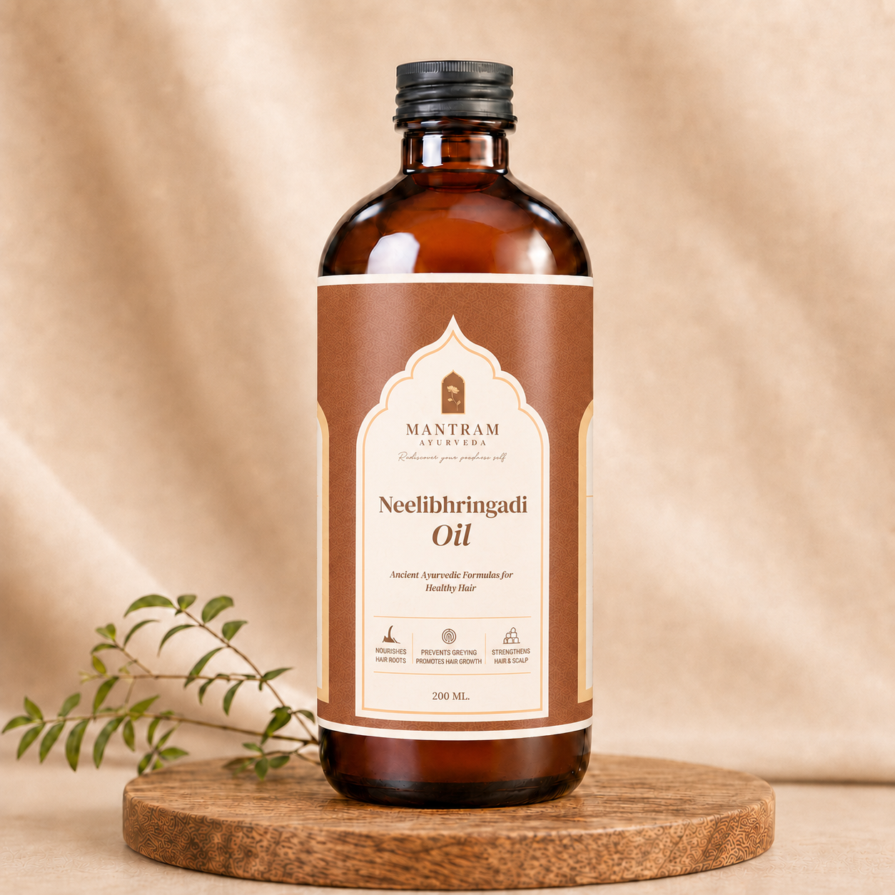 Neelibhringadi Oil – Classic Ayurvedic Hair Ritual (200 ml)