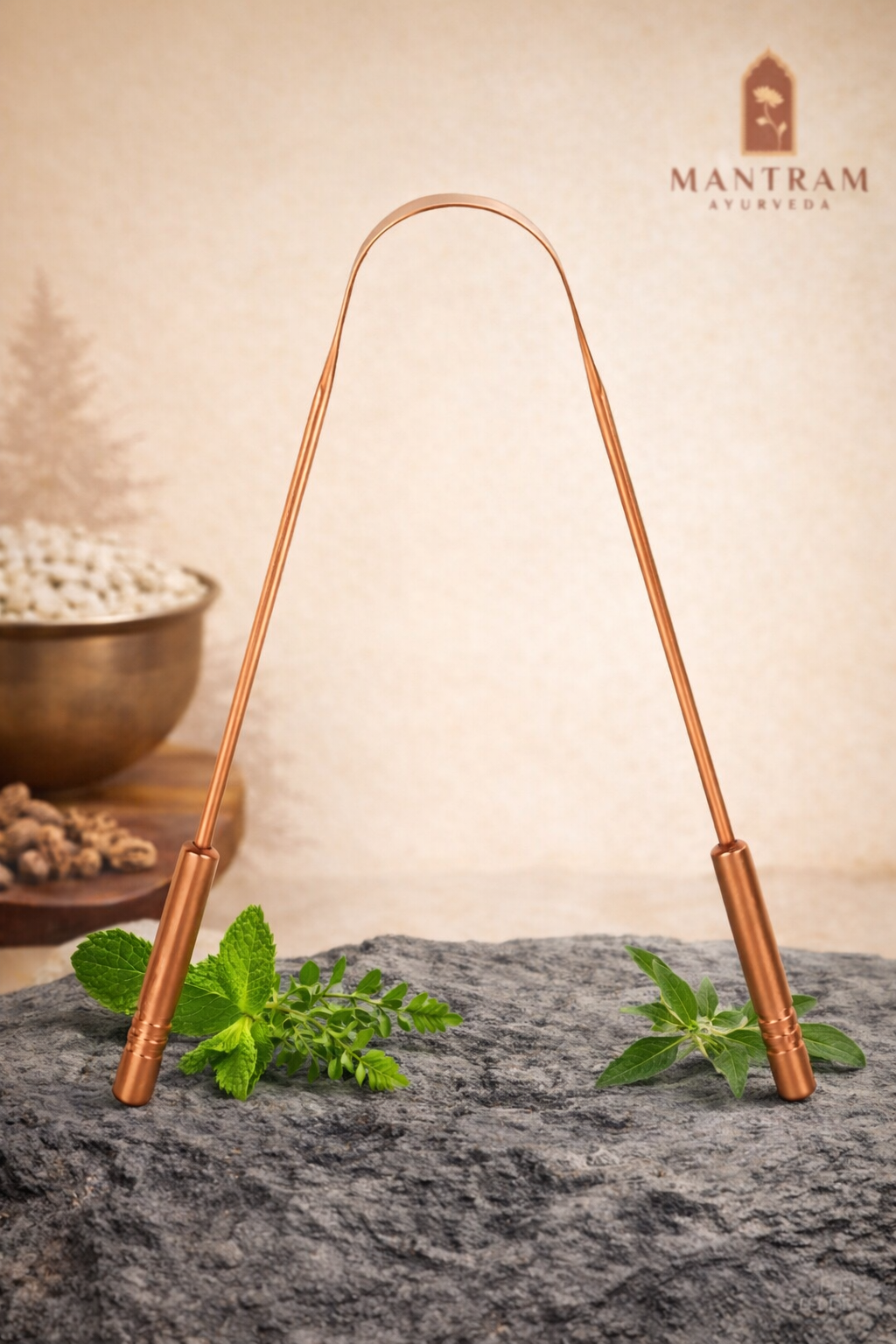 Copper Tongue Scraper