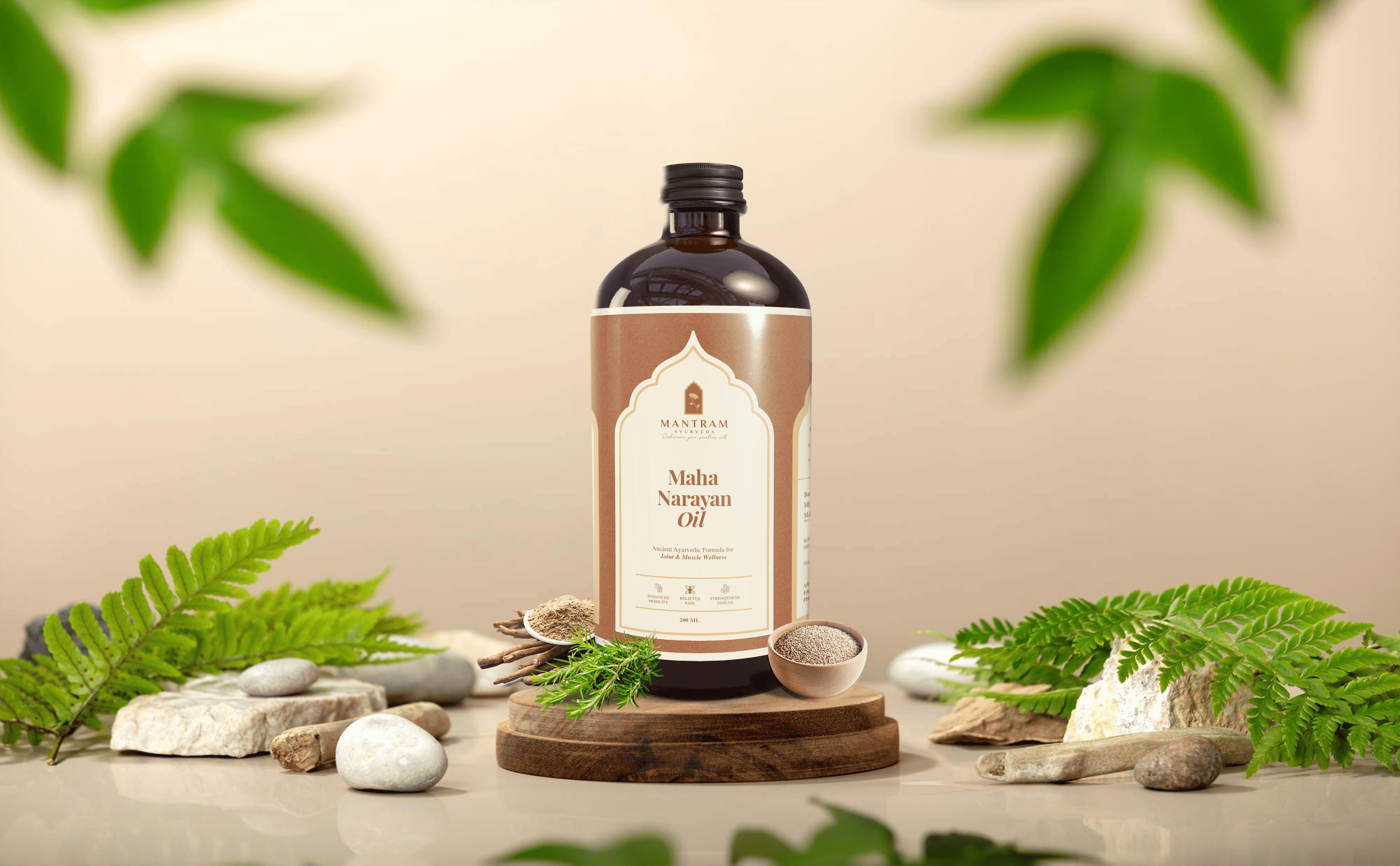 Mahanarayan Oil – Joint &amp; Muscle Comfort (200 ml)