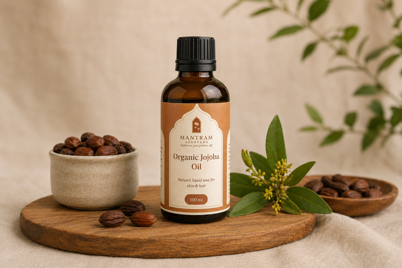 Organic Jojoba Oil – ACO/USDA Certified (100ml)
