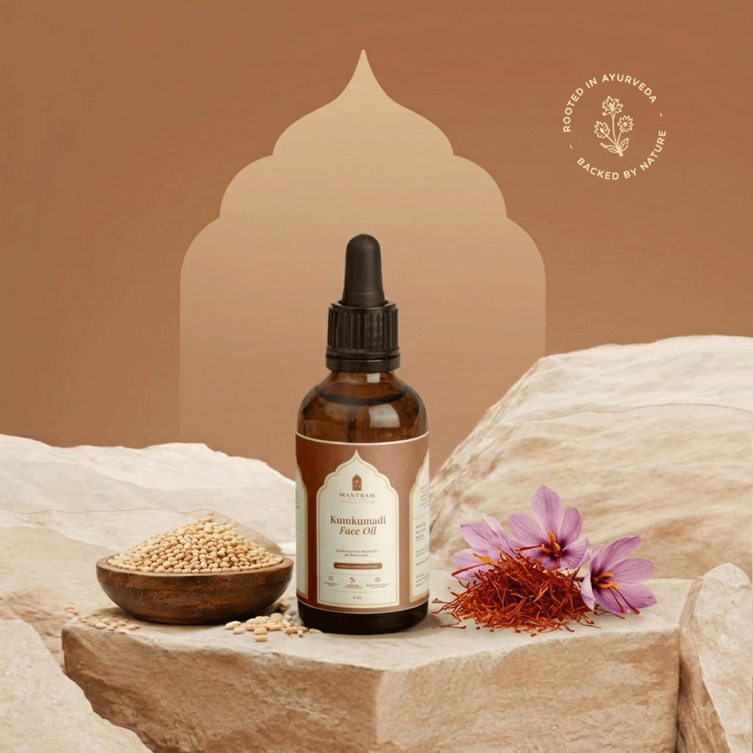 Kumkumadi Oil – Ayurvedic Glow Elixir (30 ml)