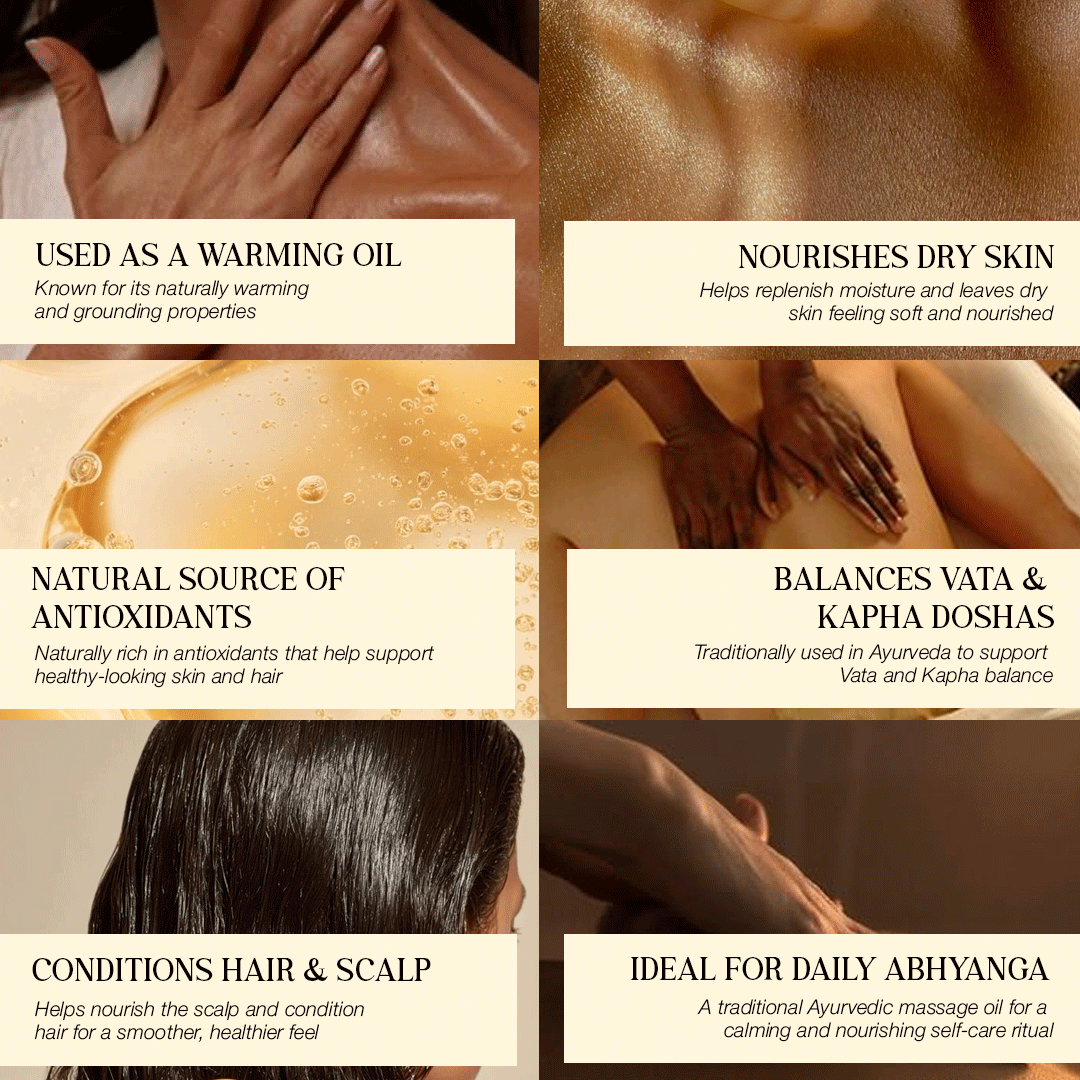 Sesame Oil – Daily Massage &amp; Care (200 ml)